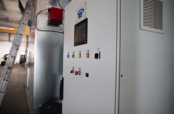 Запуск окрасочно-сушильной камеры для окраски металлоконструкций и ферм SPK 15.4.6, г. Астана (Казахстан)