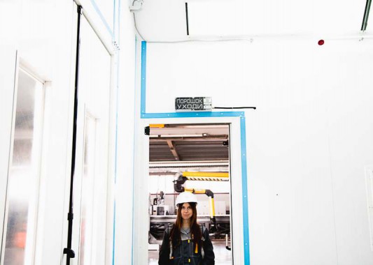 Запуск окрасочно-сушильной камеры для окраски металлоконструкций и ферм SPK 15.4.6, г. Астана (Казахстан)