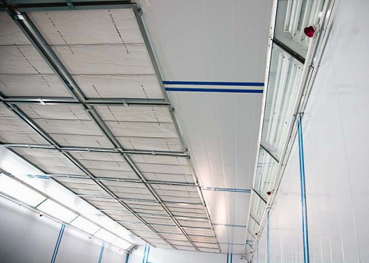 Запуск окрасочно-сушильной камеры для окраски металлоконструкций и ферм SPK 15.4.6, г. Астана (Казахстан)