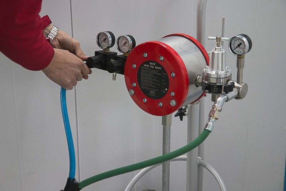 Запуск окрасочно-сушильной камеры для окраски металлоконструкций и ферм SPK 15.4.6, г. Астана (Казахстан)