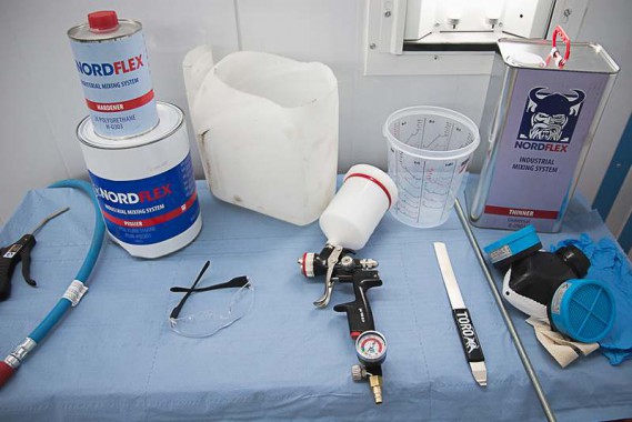 Запуск окрасочно-сушильной камеры для окраски металлоконструкций и ферм SPK 15.4.6, г. Астана (Казахстан)