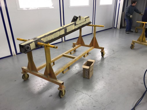 Комплекс подготовки и окраски для дорожно-строительной техники SPK-34.5.4