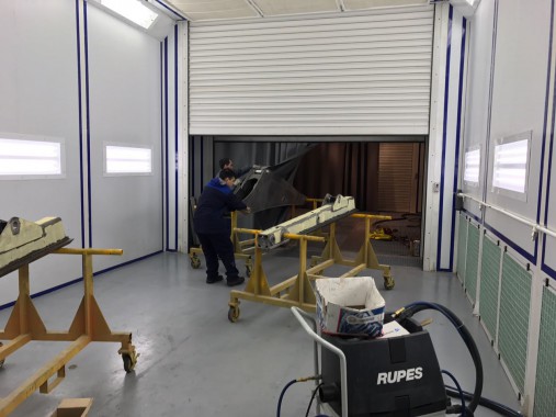 Комплекс подготовки и окраски для дорожно-строительной техники SPK-34.5.4