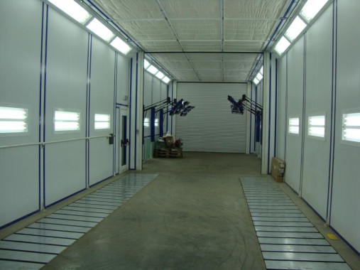 Комплекс подготовки и окраски для дорожно-строительной техники SPK-34.5.4