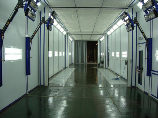 Комплекс подготовки и окраски для дорожно-строительной техники SPK-34.5.4