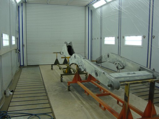 Комплекс подготовки и окраски для дорожно-строительной техники SPK-34.5.4