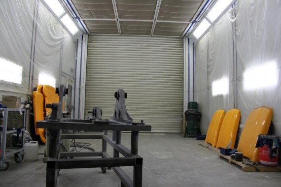 Комплекс подготовки и окраски для дорожно-строительной техники SPK-34.5.4