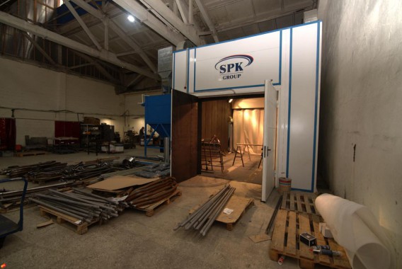 Проходная дробеструйная камера SPK-7.4.4, г. Богданович