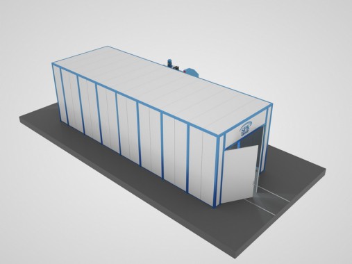 Дробеструйная камера проходного типа SPK – Р 17.6.5