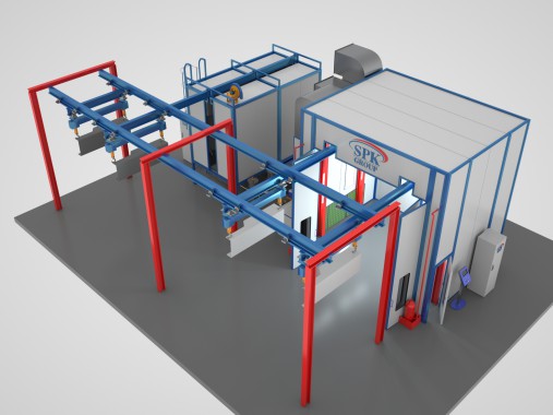 Комплекс подготовки и окраски поверхности SPK – Т 8.12.5