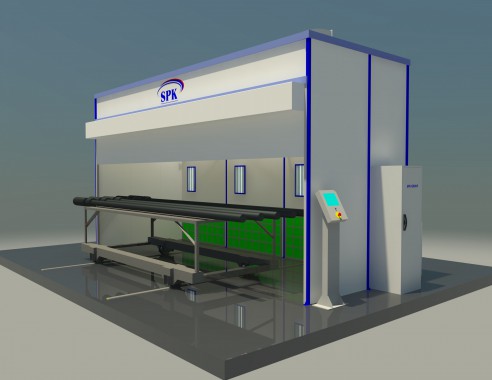 Окрасочно-сушильная камера SPK-7.3.3 