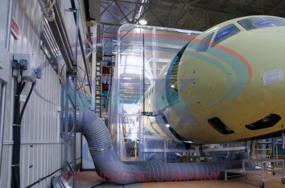 Окрасочно-сушильная камера телескопического типа SPK-6.8.6 