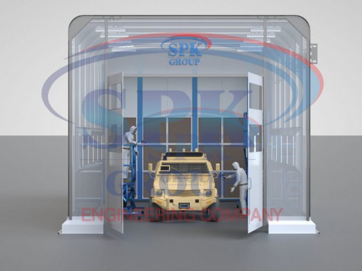 Окрасочная телескопическая камера SPK - 10.6.6