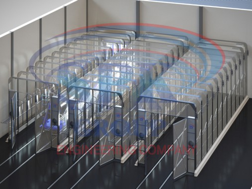 Телескопическая окрасочно-сушильная камера SPK-16.5.5