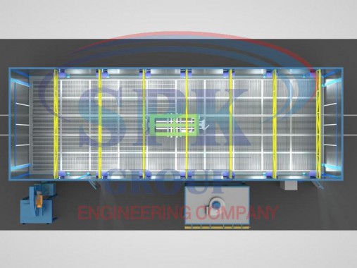Дробеструйная камера проходного типа SPK-Р 15.5.4