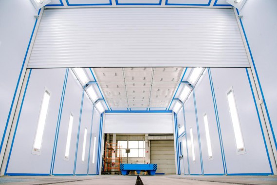 Проходная окрасочно-сушильная камера SPK-17.5.4, г. Ленинск-Кузнецкий