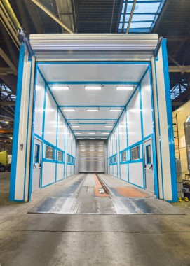 Cушильная камера для шасси автомобилей Mercedes Benz SPK-16.6.5, г. Набережные Челны