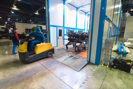 Cушильная камера для шасси автомобилей Mercedes Benz SPK-16.6.5, г. Набережные Челны