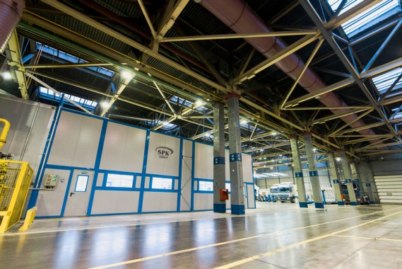 Cушильная камера для шасси автомобилей Mercedes Benz SPK-16.6.5, г. Набережные Челны