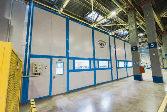 Cушильная камера для шасси автомобилей Mercedes Benz SPK-16.6.5, г. Набережные Челны