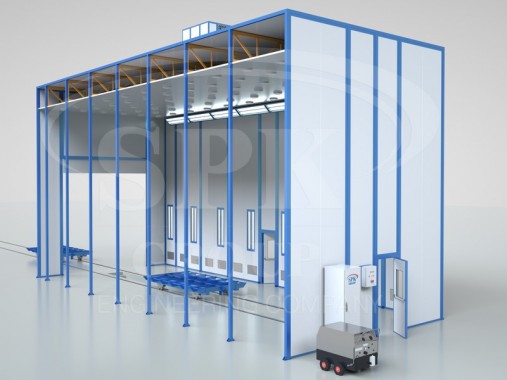 Камера подготовки поверхности под окраску SPK - 15.6.7. 