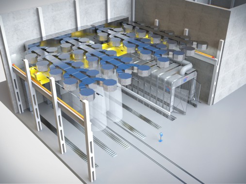 Зона открытой окраски Z-18.12.11 и окрасочно-сушильная камера SPK-17.11.7