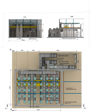 Зона открытой окраски Z-18.12.11 и окрасочно-сушильная камера SPK-17.11.7