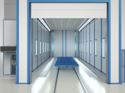 Окрасочно-сушильная камера тупикового типа SPK-14.5.4