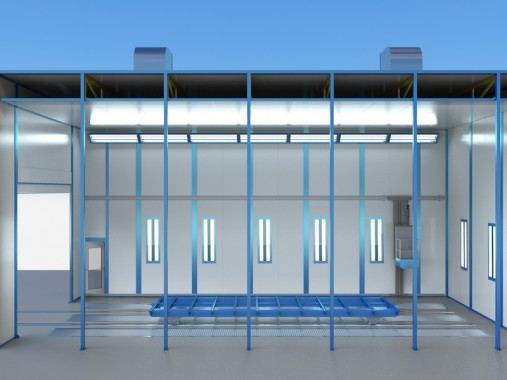 Окрасочно-сушильная камера тупикового типа SРК - 13.6.6