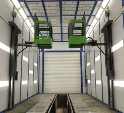 Покрасочно-сушильная камера для ж/д вагонов SPK-36.6.7, г. Рузаевка