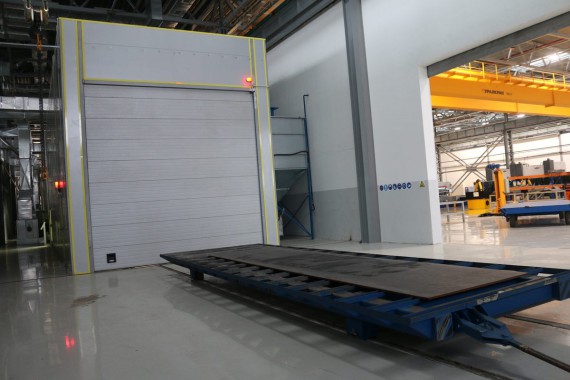 Комплекс подготовки, покраски и сушки для военной техники. Камера подготовки к покраске SPK-15.6.6, г. Астана