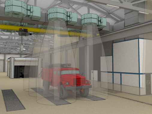 Зона открытой окраски для грузовых автомобилей SPK-Z 12.9