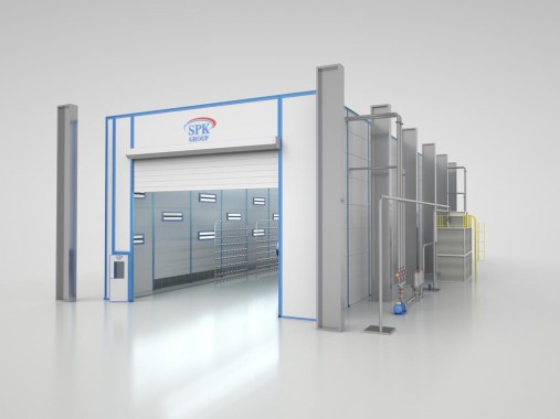 Комплекс подготовки, покраски и проверки герметичности SPK-54.30.8