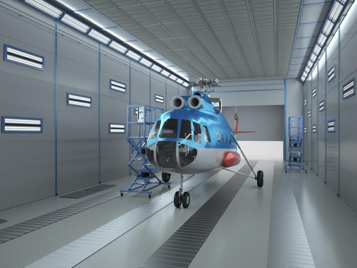 Комплекс подготовки, покраски и проверки герметичности SPK-54.30.8