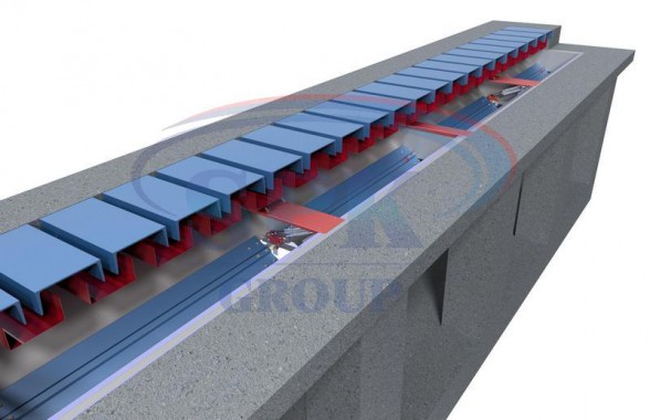 Система лабиринтных полов для зоны открытой окраски SPK