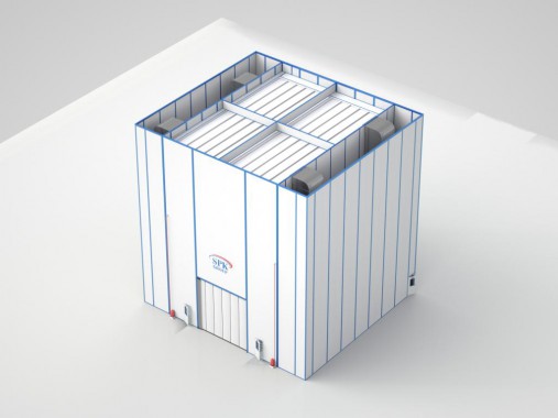 Окрасочно-сушильная камера уличного типа SРК - 16.12.18