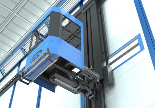 Пневматическая подъемная платформа для покрасочных работ SPK для 1 оператора