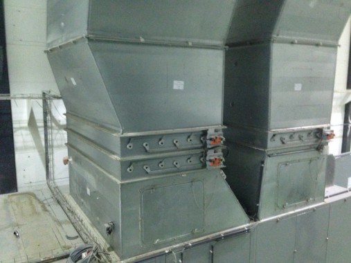 Электровозосборочный завод г. Астана (Казахстан). Камера окраски для локомотивов.