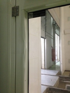 Электровозосборочный завод г. Астана (Казахстан). Камера окраски для локомотивов.