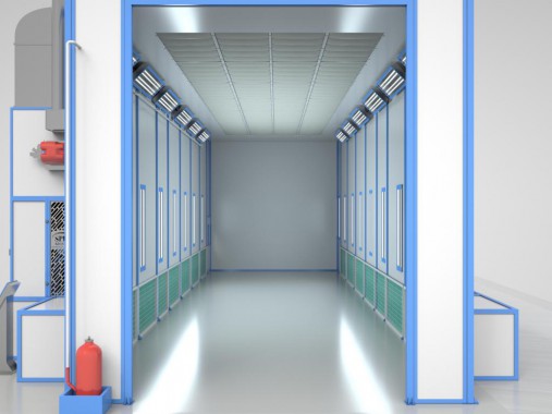 Окрасочно-сушильная камера для спецтехники SРК T - 18.5.5