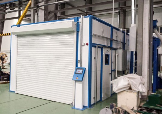 Дробеструйная камера для оборудования нефтяной отрасли SPK-6.4.3