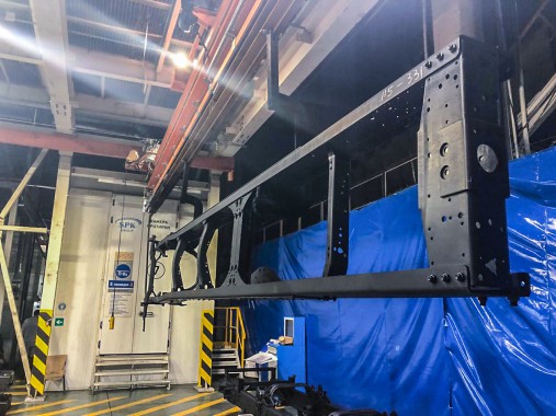 Линия SPK окраски рам КАМАЗ