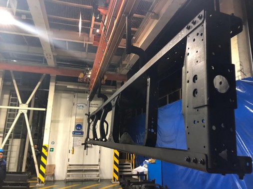 Линия SPK окраски рам КАМАЗ