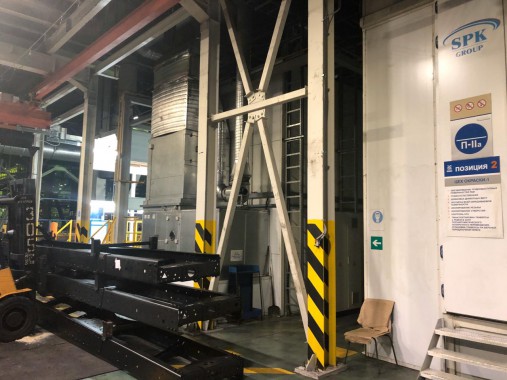 Линия SPK окраски рам КАМАЗ