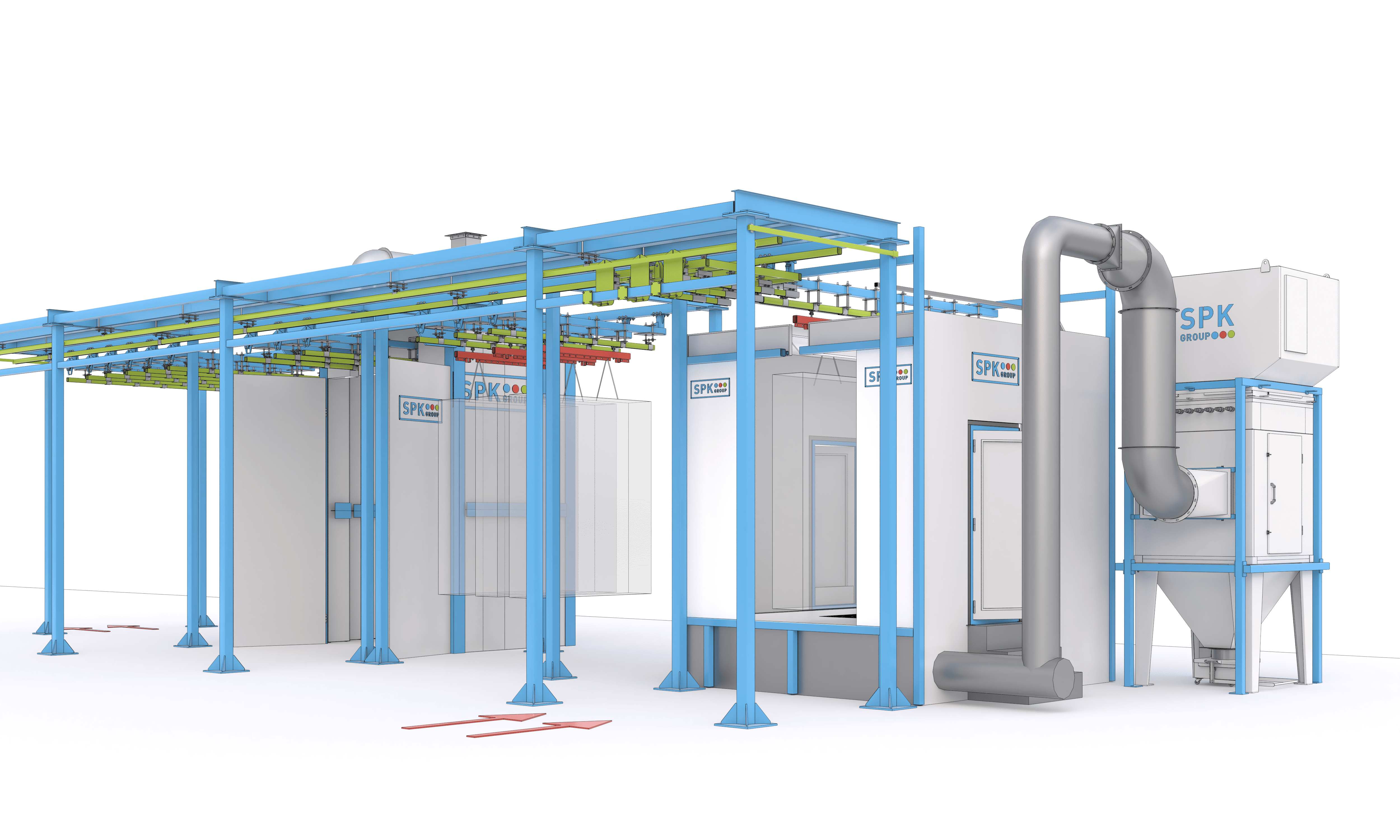 порошковая окраска корпус