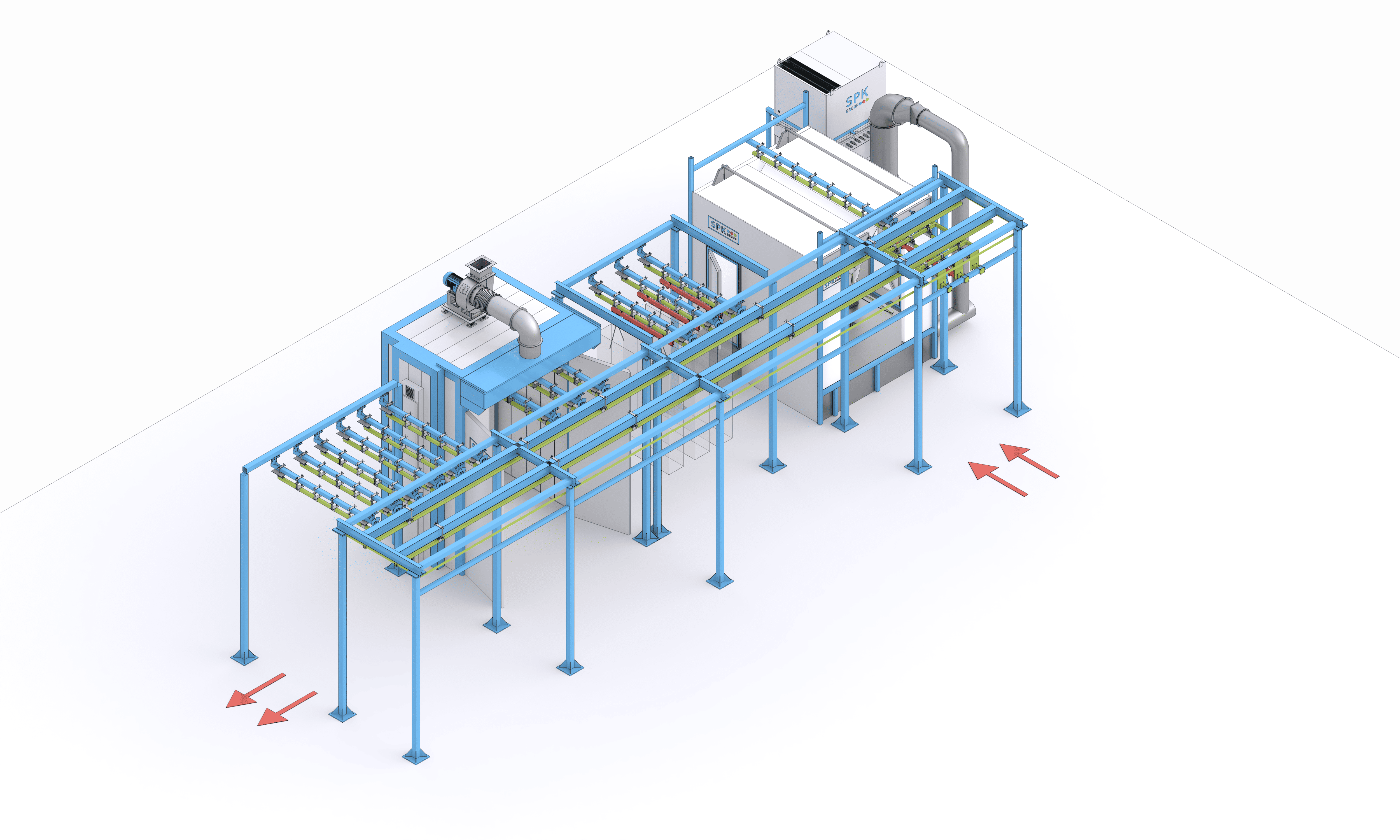 камера порошковой окраски