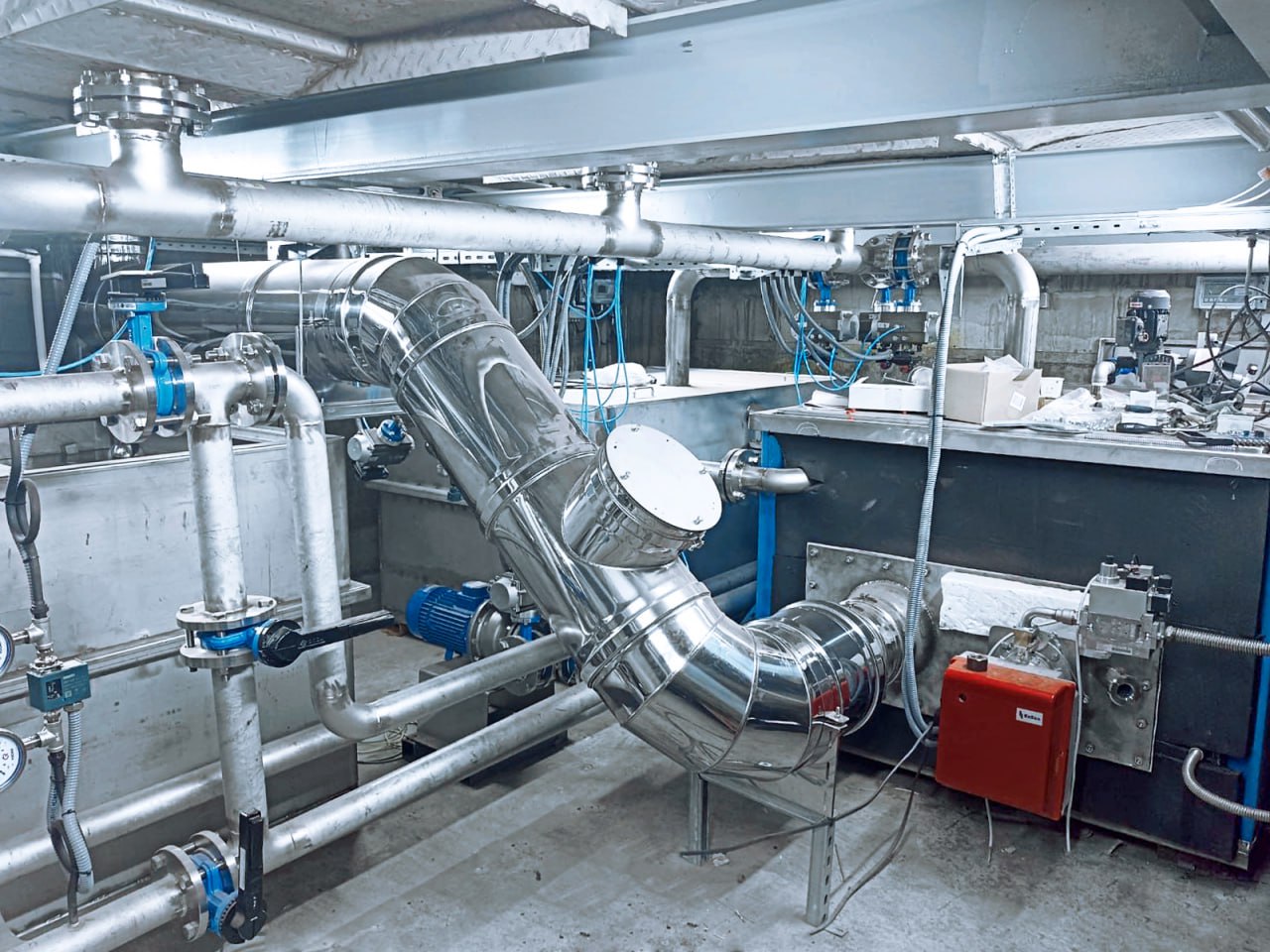 монтаж покрасочных камер