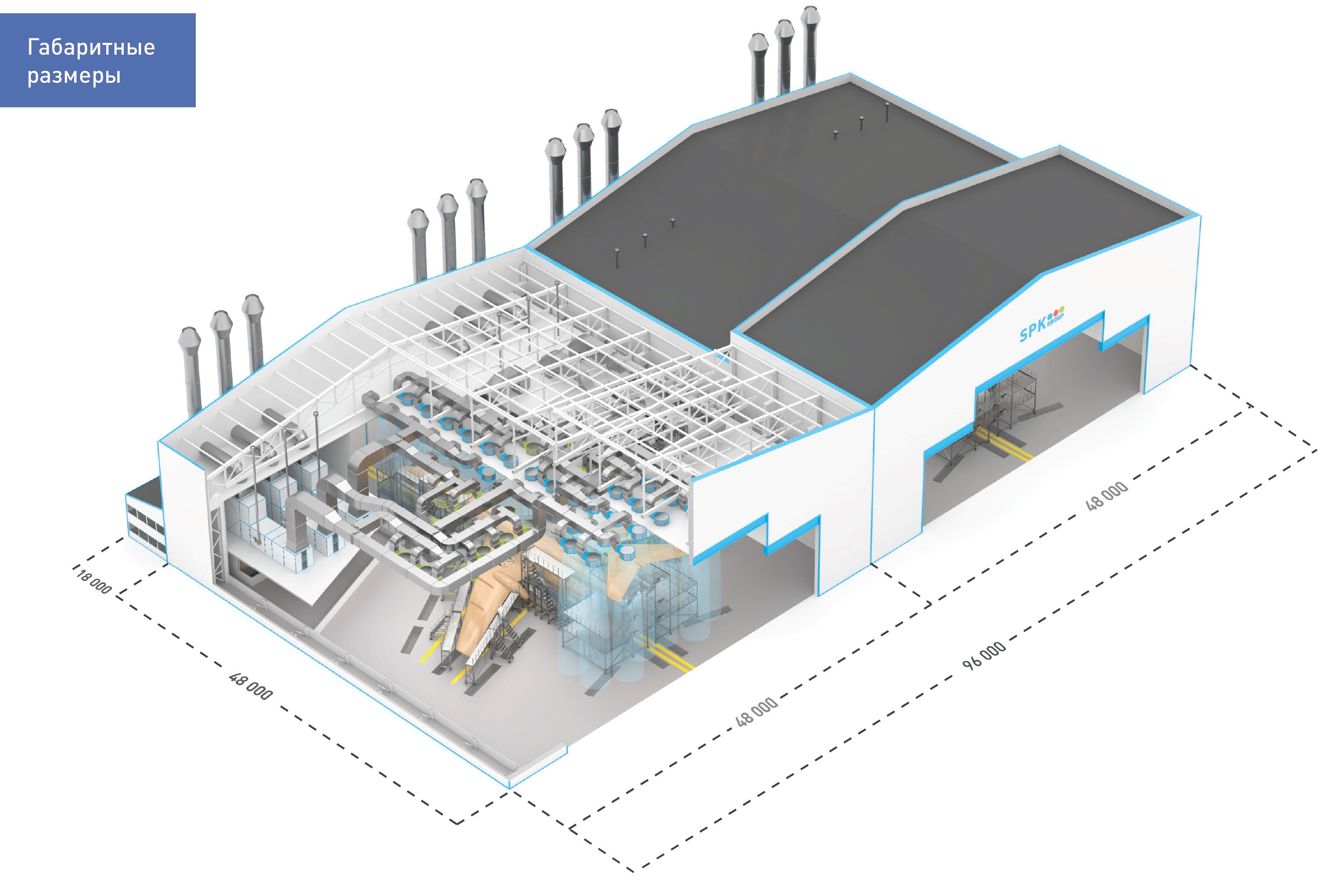 размеры окрасочной камеры