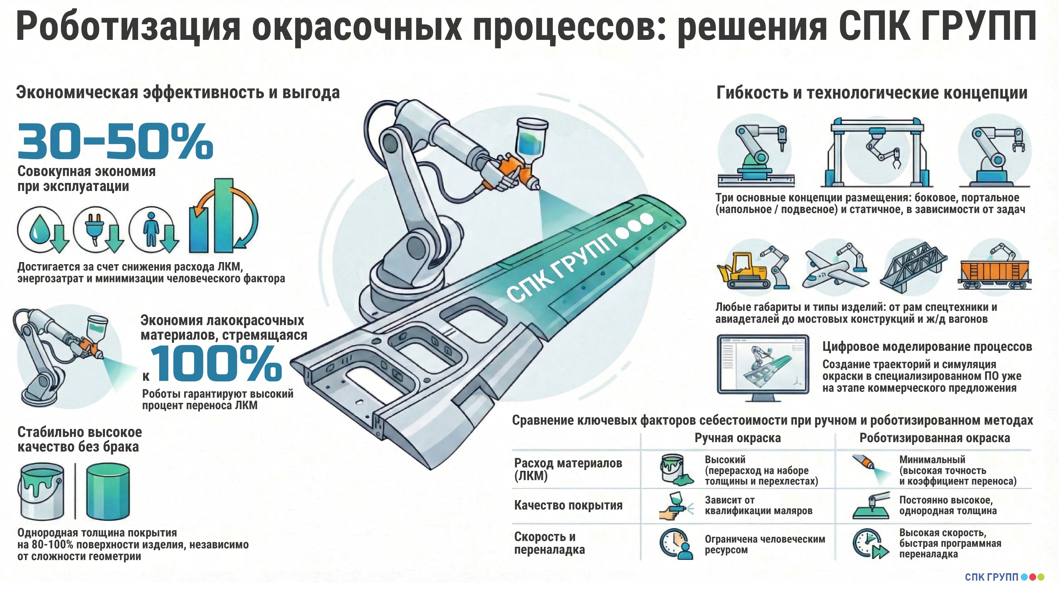 роботизация окрасочных процессов
