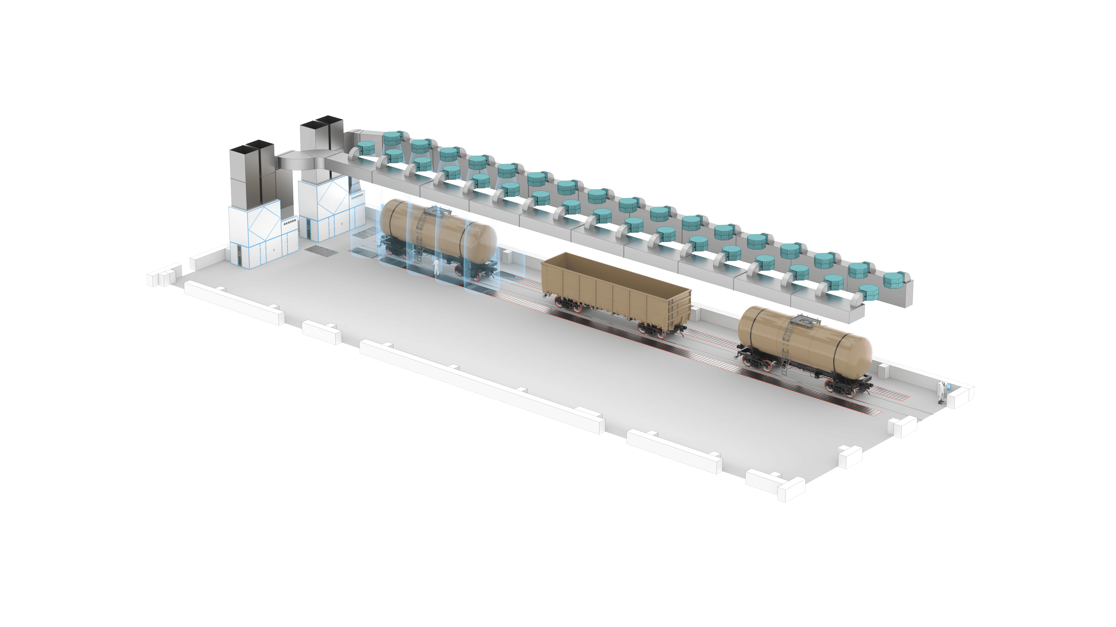 Окраска железнодорожных вагонов